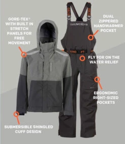 Grundéns Gambler Gore-Tex® Bib Anchor -Magasin De Matériel De Pêche 10353 025 r 5