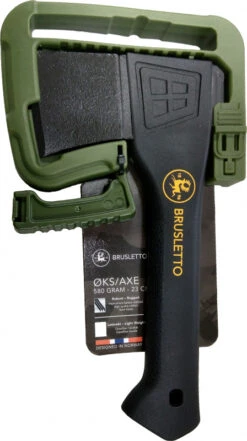 Brusletto Kikut Axe 23cm Black/Green -Magasin De Matériel De Pêche BO230440 3