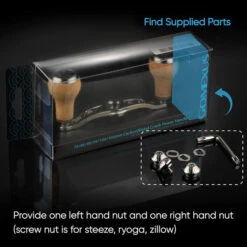 Gomexus Aluminum Double Handle With Cork Knob -Magasin De Matériel De Pêche BS100HCA27TNr 4