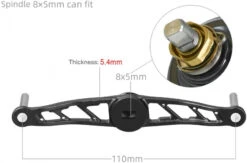 Gomexus Thicken Power Handle -Magasin De Matériel De Pêche BS110H27BKBK1r 4