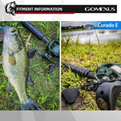 Gomexus 110mm Aluminium Handle With 35mm TPE Knob 10 Gomexus 110mm Aluminium Handle With 35mm TPE Knob -Magasin De Matériel De Pêche BS110HTE35BKTNr 5