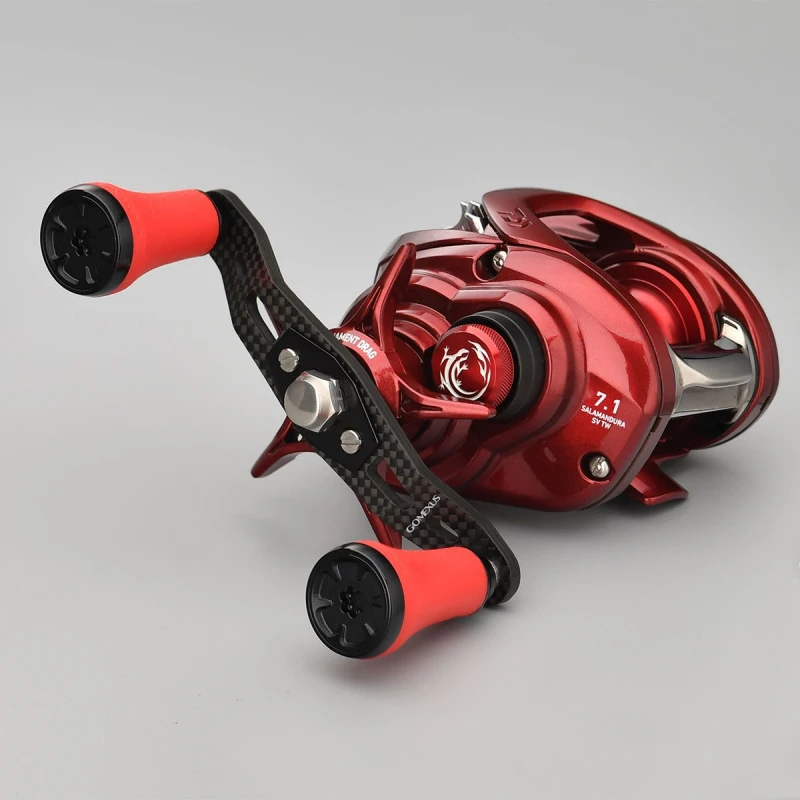 Gomexus 95mm Carbon Swept Handle With 20mm TPE Knob 2 Gomexus 95mm Carbon Swept Handle With 20mm TPE Knob – Image 2