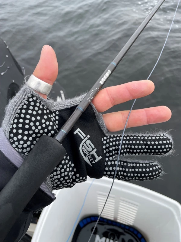 Fish Monkey Bauers Grandma Two Finger Wool Glove 3 Fish Monkey Bauers Grandma Two Finger Wool Glove – Image 3