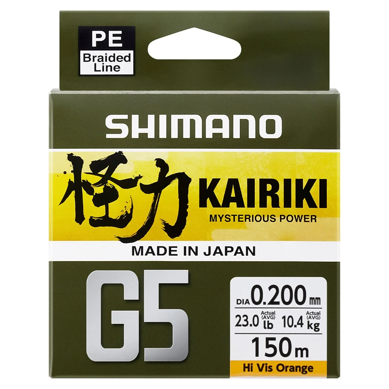 Shimano Line Kairiki G5 150m 1 Shimano Line Kairiki G5 150m