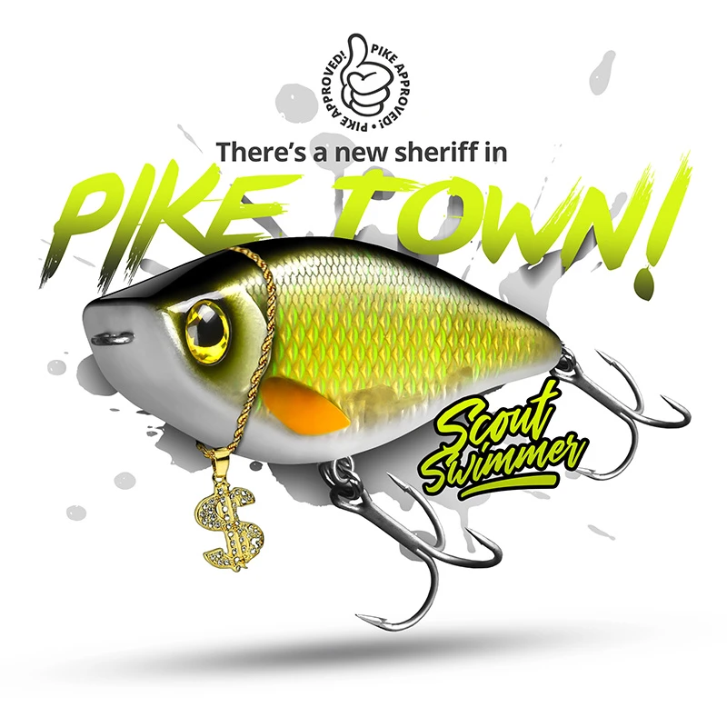 Scout Swimmer 12,5cm 67g Slow Sink 2 Scout Swimmer 12,5cm 67g Slow Sink – Image 2