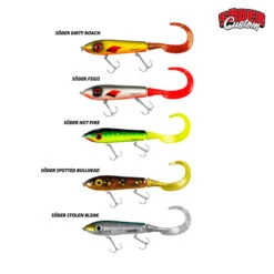 SvartZonker Mctail V1 Big Tail Kit 7 SvartZonker Mctail V1 Big Tail Kit -Magasin De Matériel De Pêche SZ MCBIGTAIL1 3